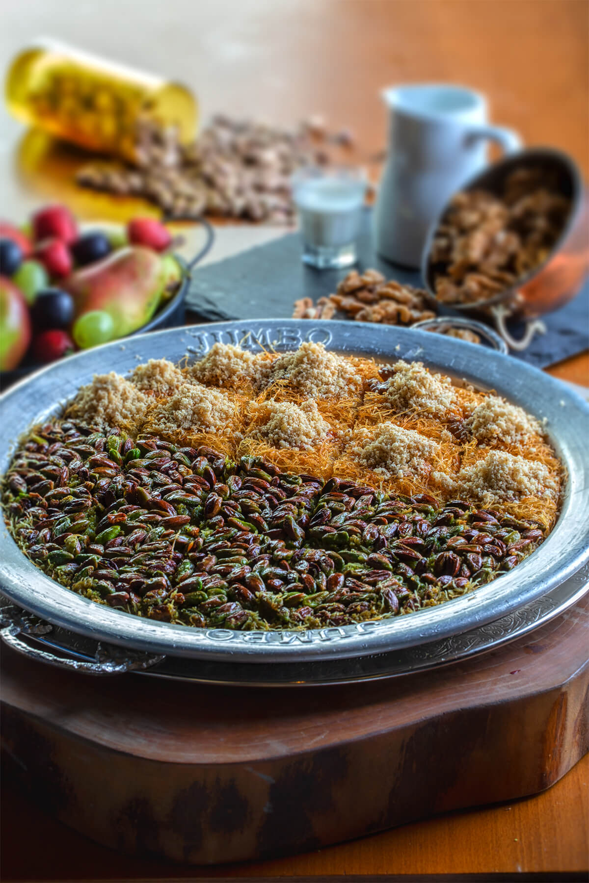 Yarı Fıstıkzade Yarı Cevizzade | Jumbo Künefe